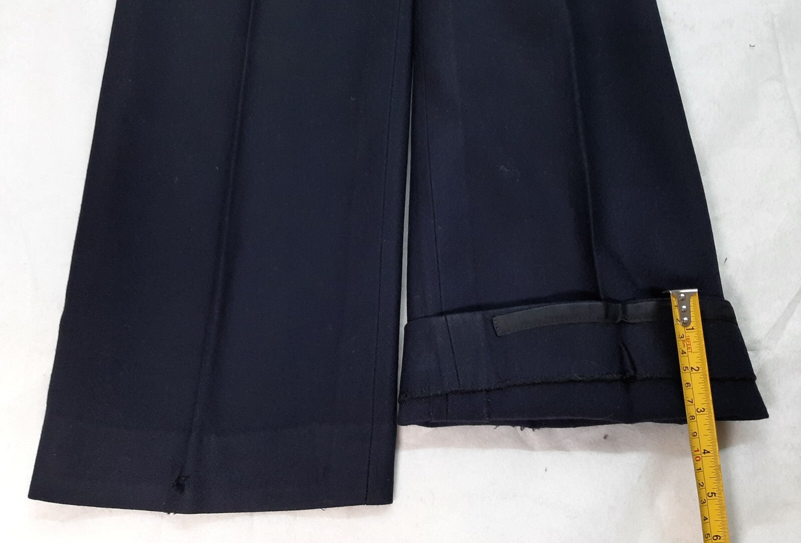 No1 RMAS Trousers British Army Pattern Cadet Officer Dress 1" Red Stripes W34"