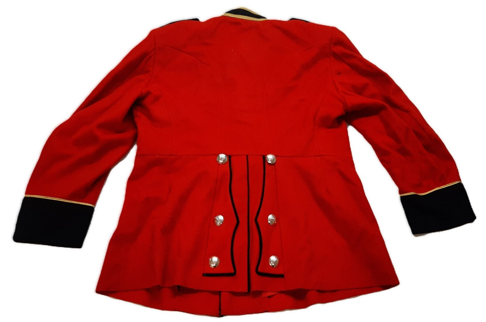 British Army Red Tunic Royal Signals Buttons Ceremonial Jacket