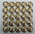 Genuine British Army Issue Royal Artillery Regiment Insignia Buttons 40L X25