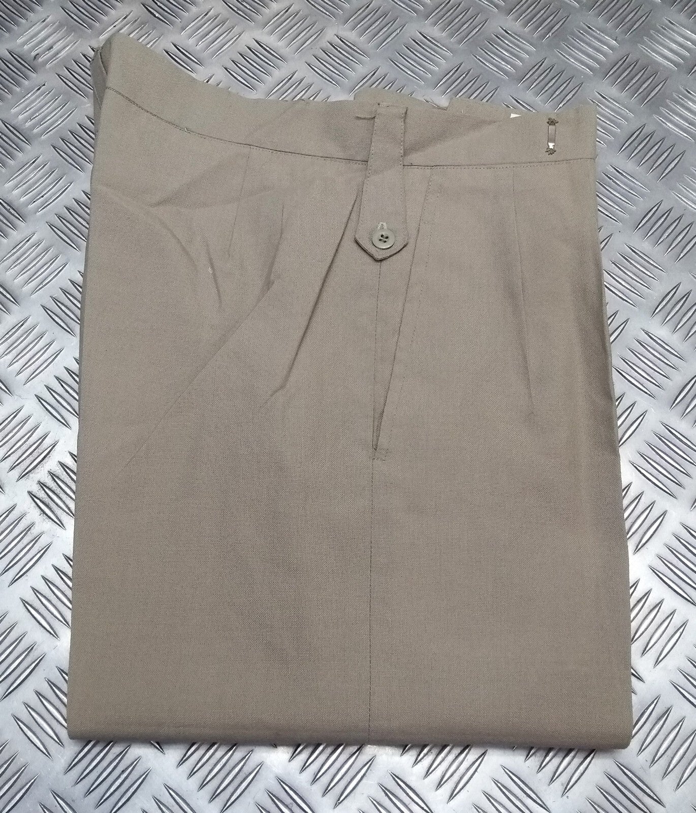 Vintage Fawn Trousers British Old Pattern Lightweight Dress Trousers