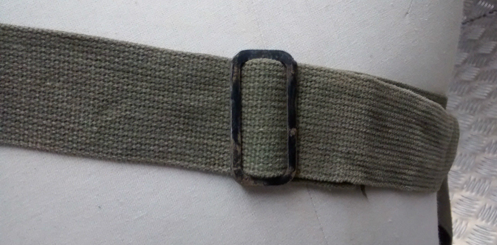 Vintage US MSA M17 Gas Bag Side Bag / Hip Bag USGI Vietnam