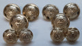 Coldstream Guards Button Set British Army No2 Dress Order of the Garter Insignia