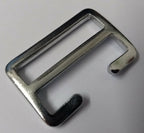 Genuine British Issue 1 1/4" Chrome Plated Rifle Sling Buckles X2 STD53