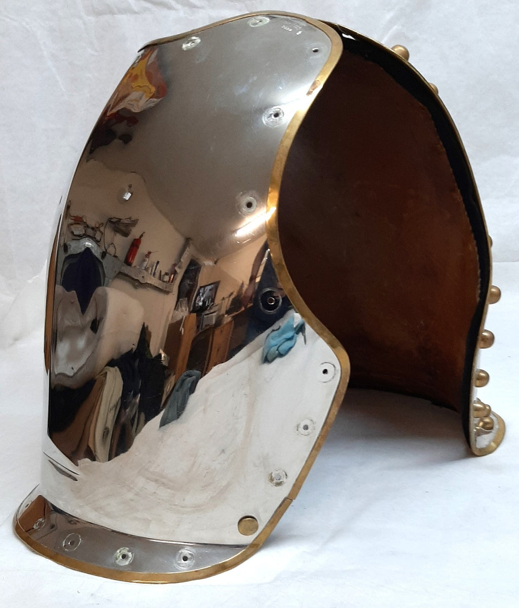 British Army Cuirass H Cav Household Cavalry Issue Polished Front & Backplate 1.