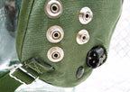 Flying Helmet Inner Type G Pilots Liner Green With Wire Loom