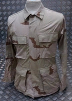 US Desert Jacket Vintage Ripstop Combat TRI Camo USA Pattern NEW