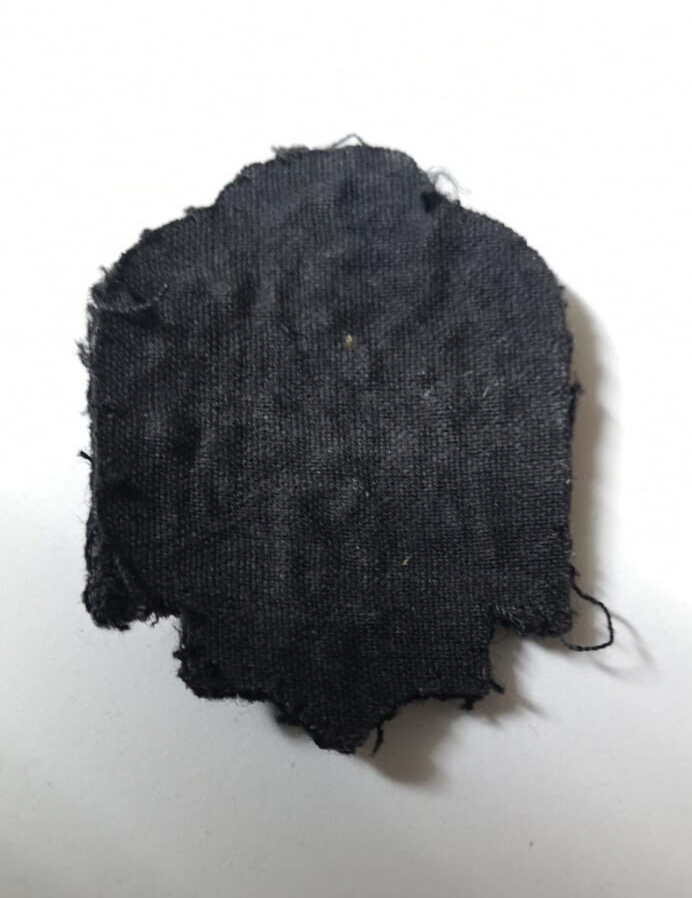 Blues & Royals Salamanca Eagle 105th Embroidered on Black Cloth
