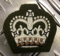 Genuine British Army No2 Staff / Colour Sergeant SGT Class 2 Patch Crown
