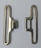 Nickel Plated Pistol Belt QRF Buckle Set MFP02B