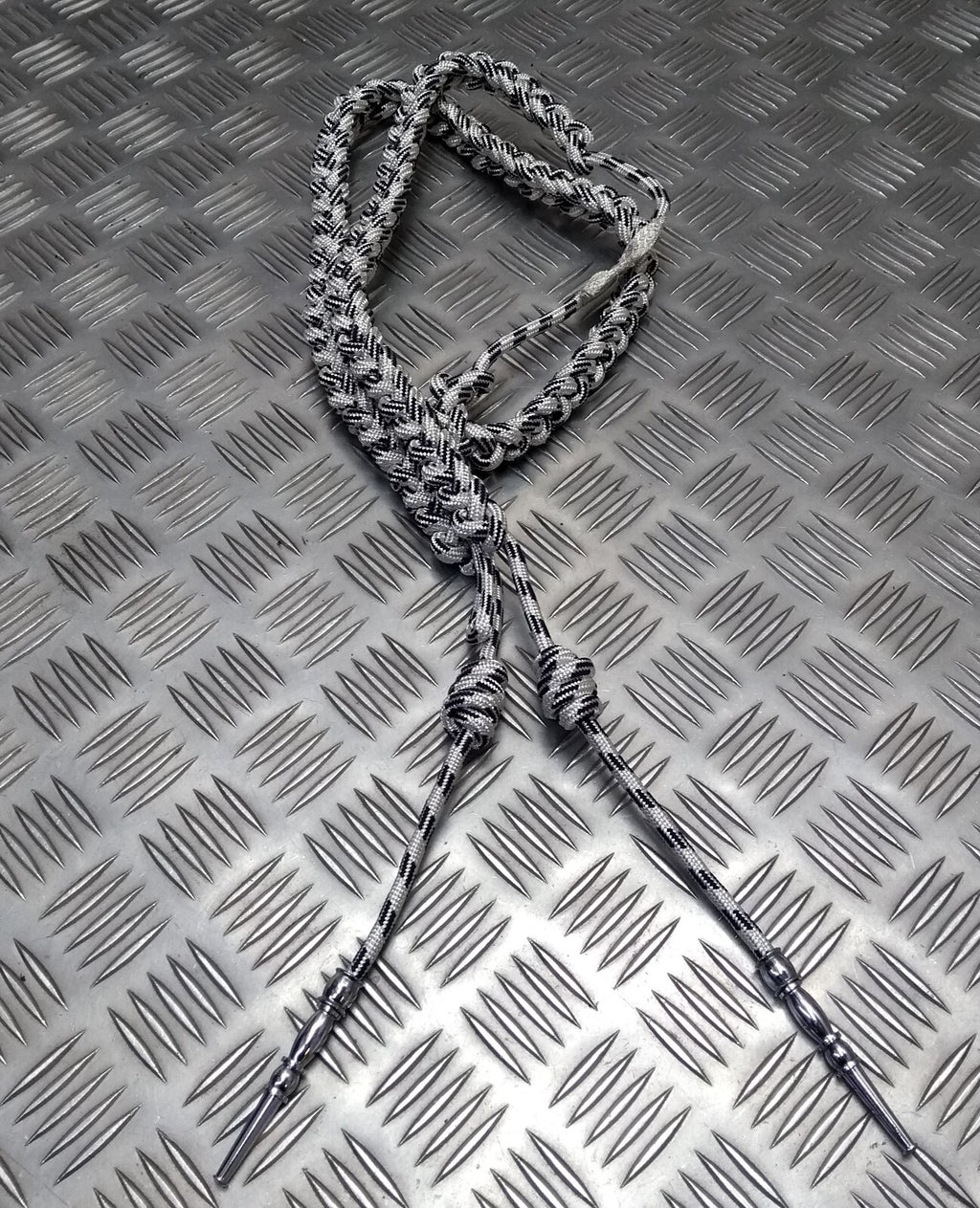 Oman Silver Aiguillette Senior Officer Blue Fleck Ceremonial UK Made