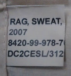 Genuine British Forces Sweat Scarf / Rag. Airsoft Biking Camping Green New - NEW