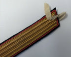 Genuine Vintage British Issue Gold Wire Embroidered Rank Chevrons
