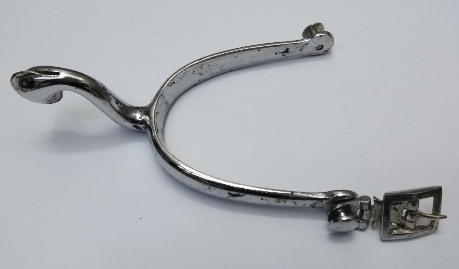 HCav Spurs Chrome Household Cav & RHA British Swan Neck