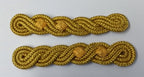 Lieutenant Shoulder Cords Ceremonial Wire Cord Shoulder Epaulettes & Rank Pips