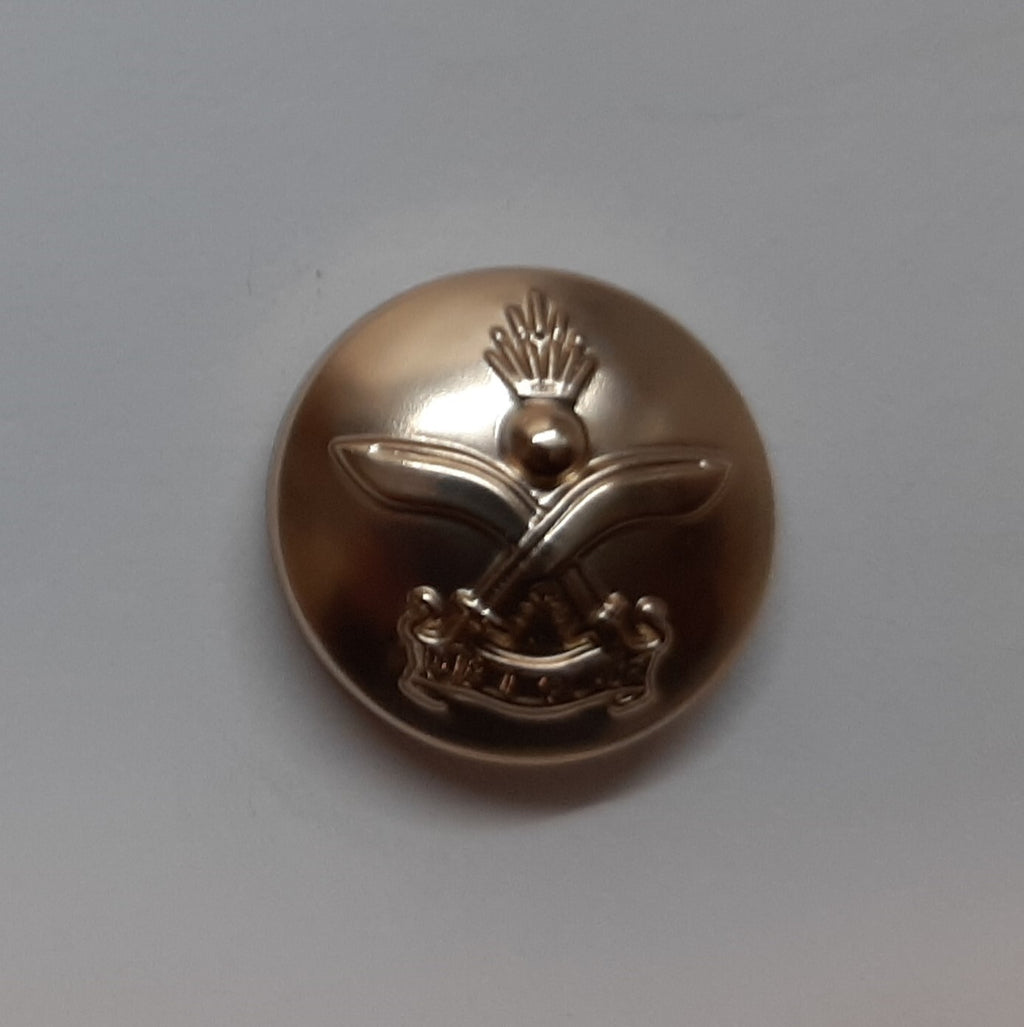 Gurkha Engineers Buttons X8 Small Size 22L Dress British Army "Queens" Insignia