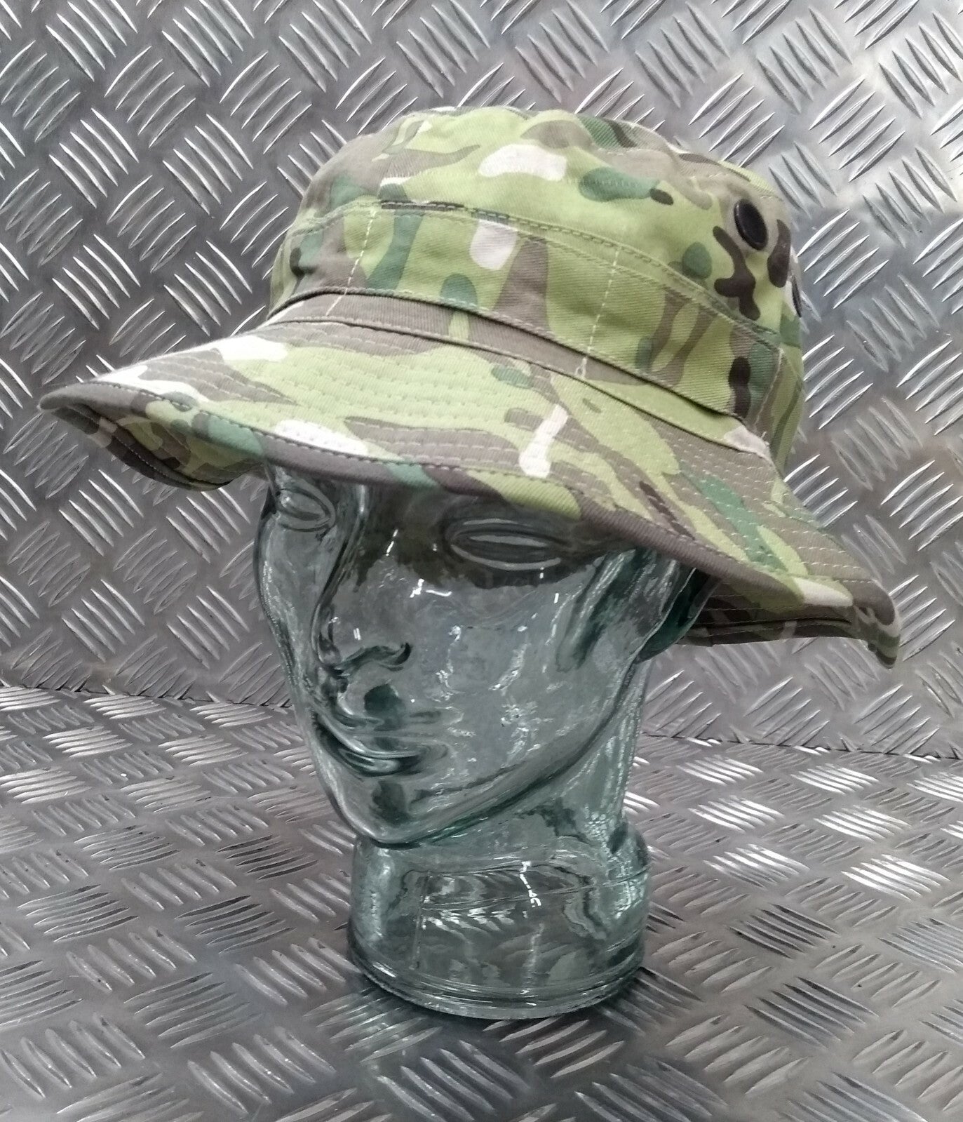 Military Style Special Forces Boonie / Bush Hat Short Brim MTP Multi-Cam X-Large