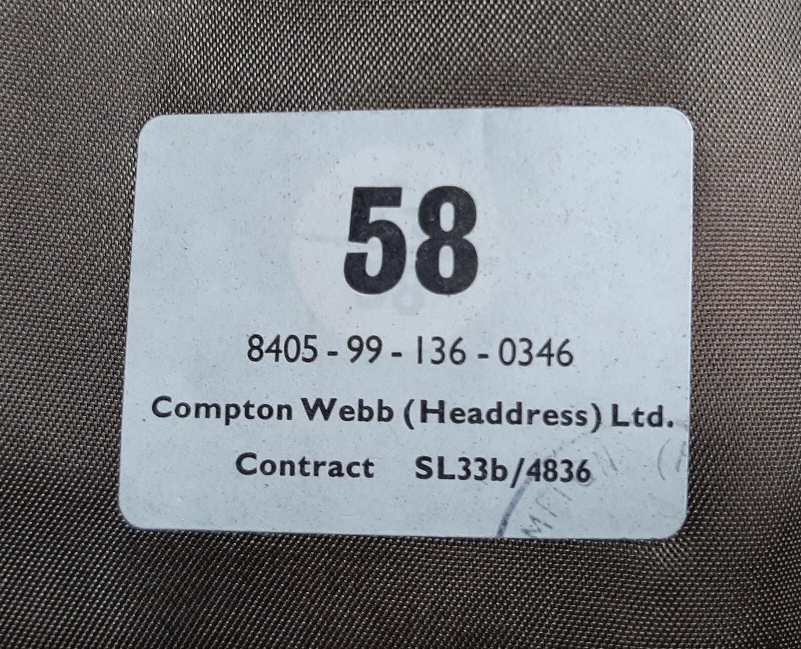 No1 RCT Dress Hat Old Pattern British Army Royal Corps of Transport Cap 58cm