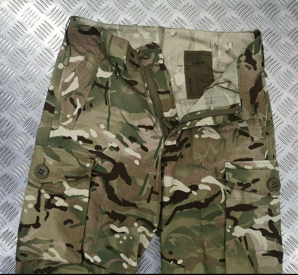 MTP Camo Windproof Trousers British PCS Multi Terrain L76/W80cm