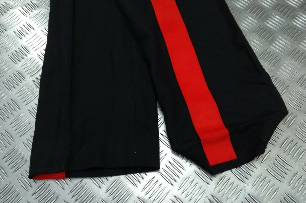 No1 Dress Trousers 2" Red Stripe Womens Issue By G.D Golding LTD W29" EBYT642