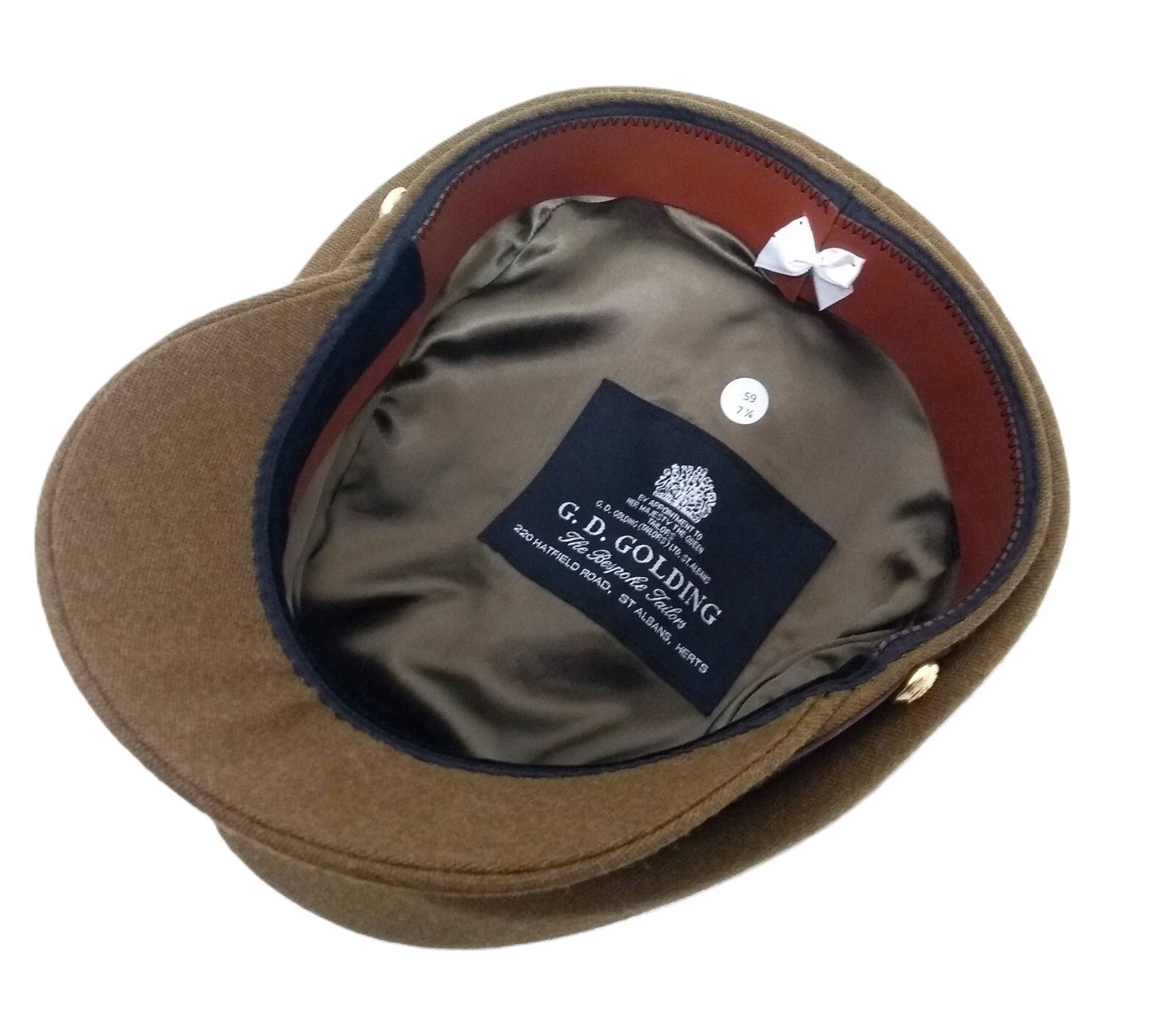 Engineers No2 Hat British Army Female Officer Cap Complete Insignia Golding 59cm