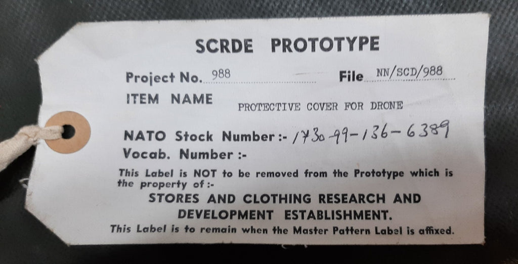 Drone Protective Cover SCRD Prototype British Army Research and Development