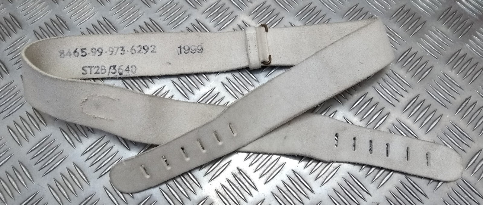 No7 Belt Buff Leather British Davison HCav Incomplete