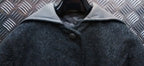 Vintage 1960's Ladies Wool Grey Duffle Coat Greatcoat