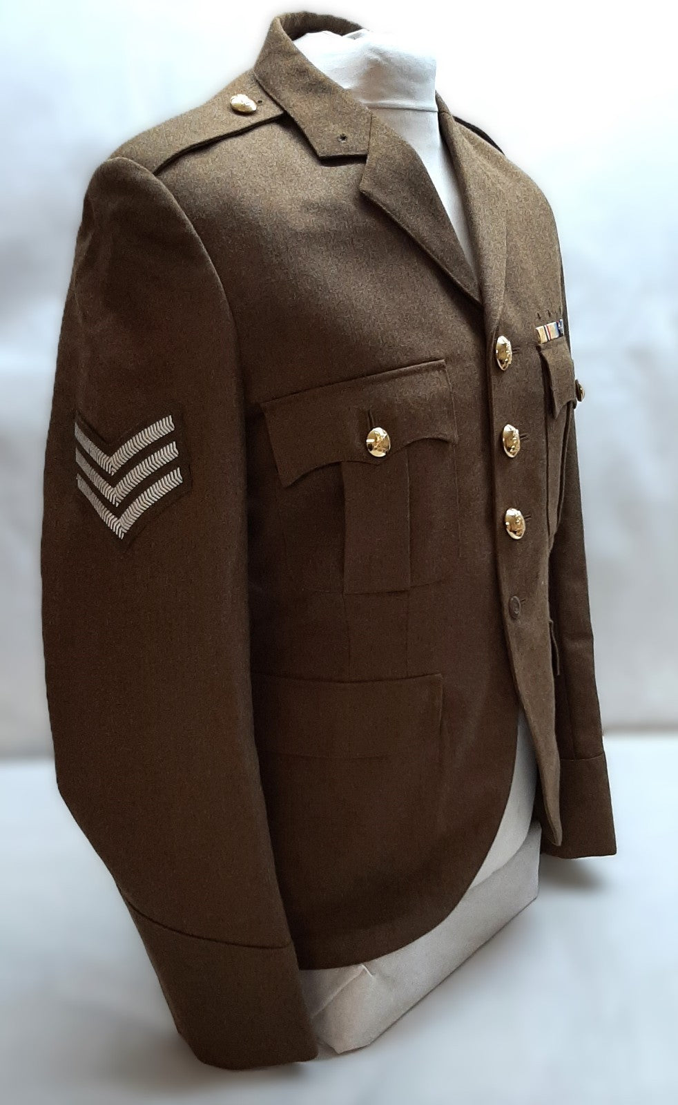 British Army No2 Scottish Jacket Doublet RRS Type With 3 Bar Chevrons Size 176/96/88cm