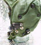 Flying Helmet Inner Type G Pilots Liner Green With Wire Loom