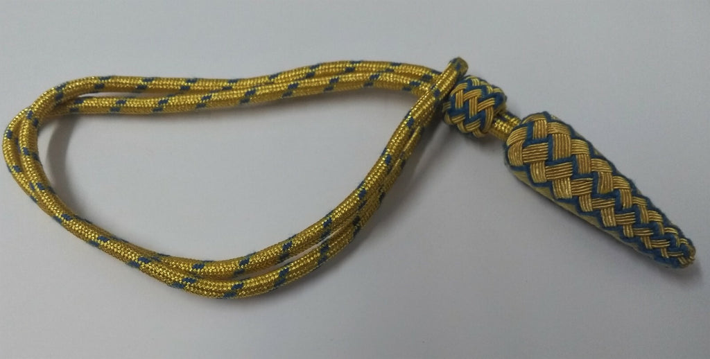 RAF Royal Air Force Blue Fleck On Gold Ceremonial Parade Sword Knot Complete EBYT702