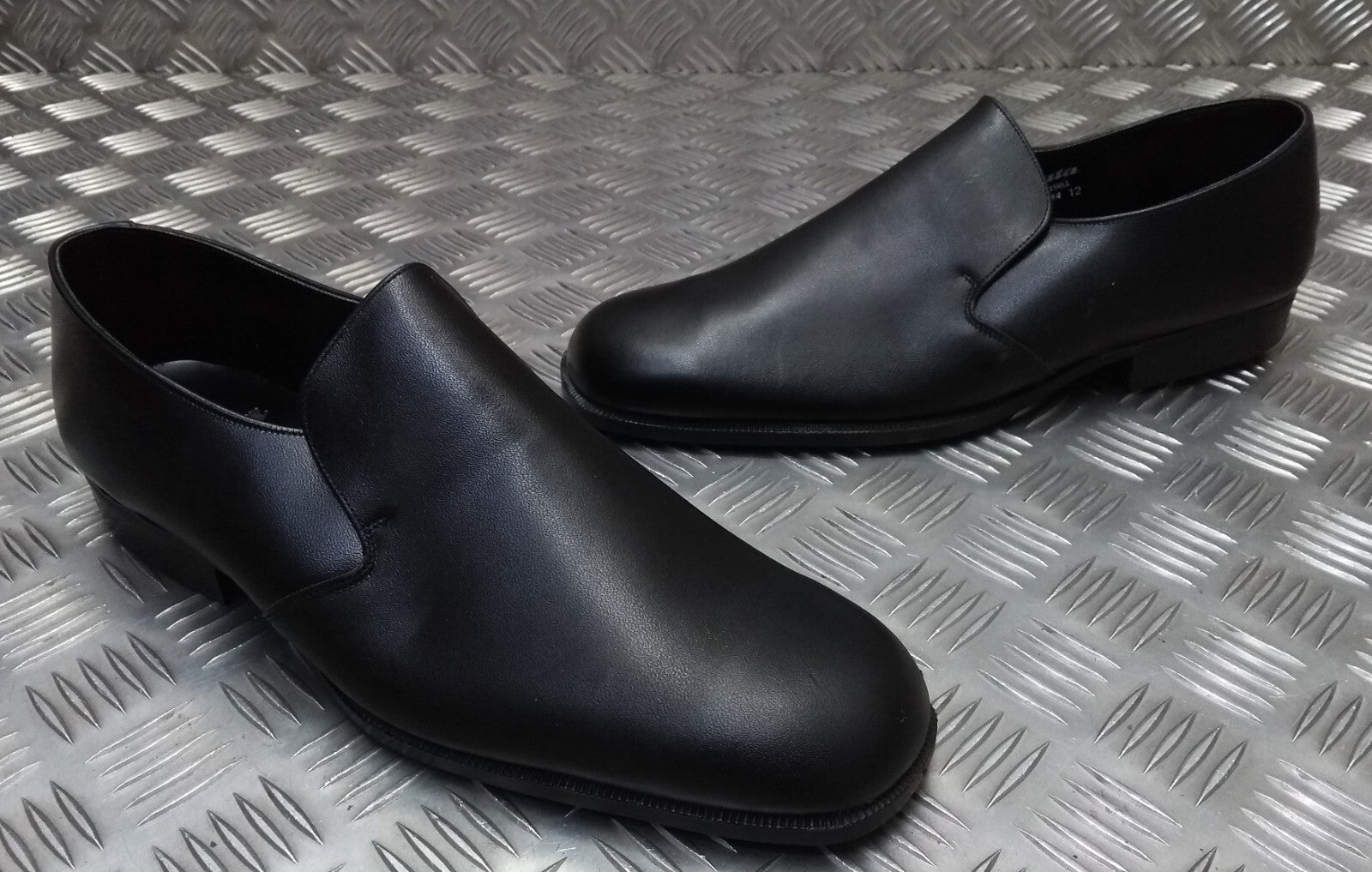 Vintage Prison Shoes Made in England By Bata Obsolete Style 1980s Elasticated
