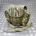 MTP Camo Field Pack/Respirator Case Molle Genuine British Army Gas Mask Bag G1