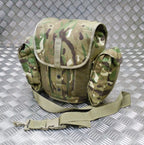 MTP Camo Field Pack/Respirator Case Molle Genuine British Army Gas Mask Bag G1