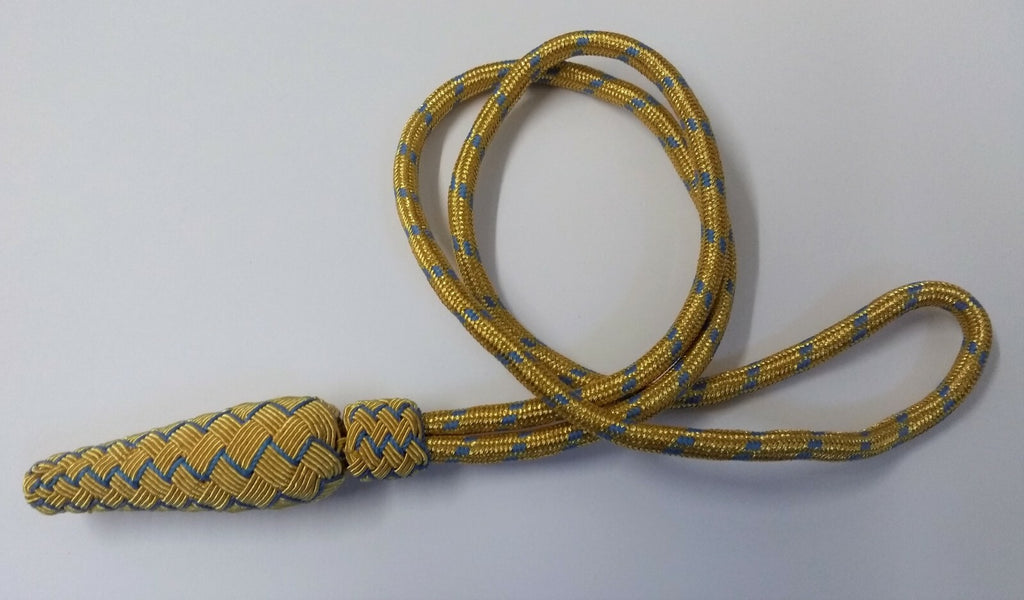 RAF Royal Air Force Blue Fleck On Gold Ceremonial Parade Sword Knot Complete EBYT701