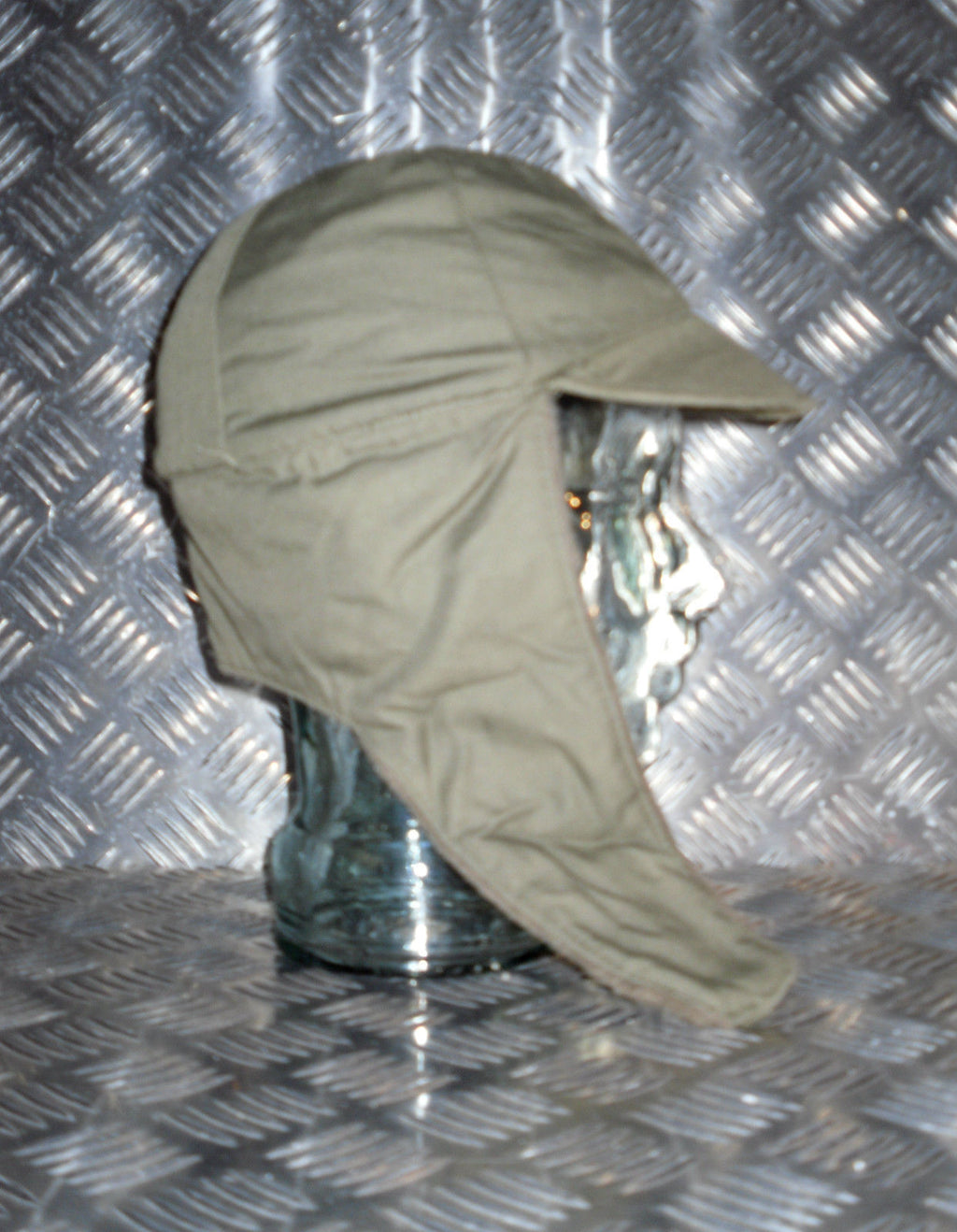 Genuine Dutch Army Green Dog Hat / Trapper Hat with Ear Warmers - All sizes NEW