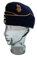 Staff Side Cap British Forage Hat With Buttons and Badge Size 55cm