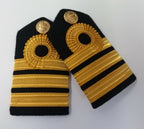 Genuine Canadian Naval Female Gold Wire Rank Shoulder Boards Epaulettes LFS20