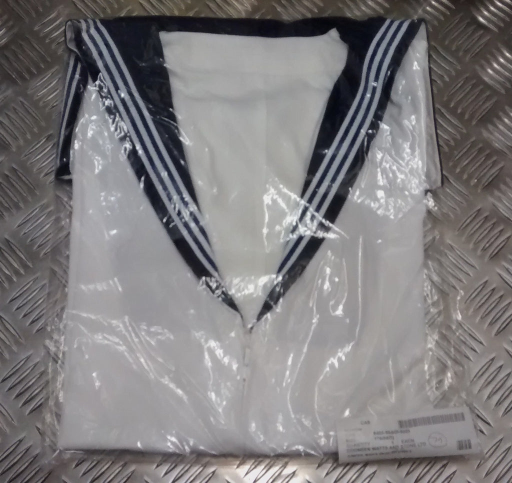 Royal Navy Class 2 Sailors White Middy Top / Jumper Genuine British - All Sizes