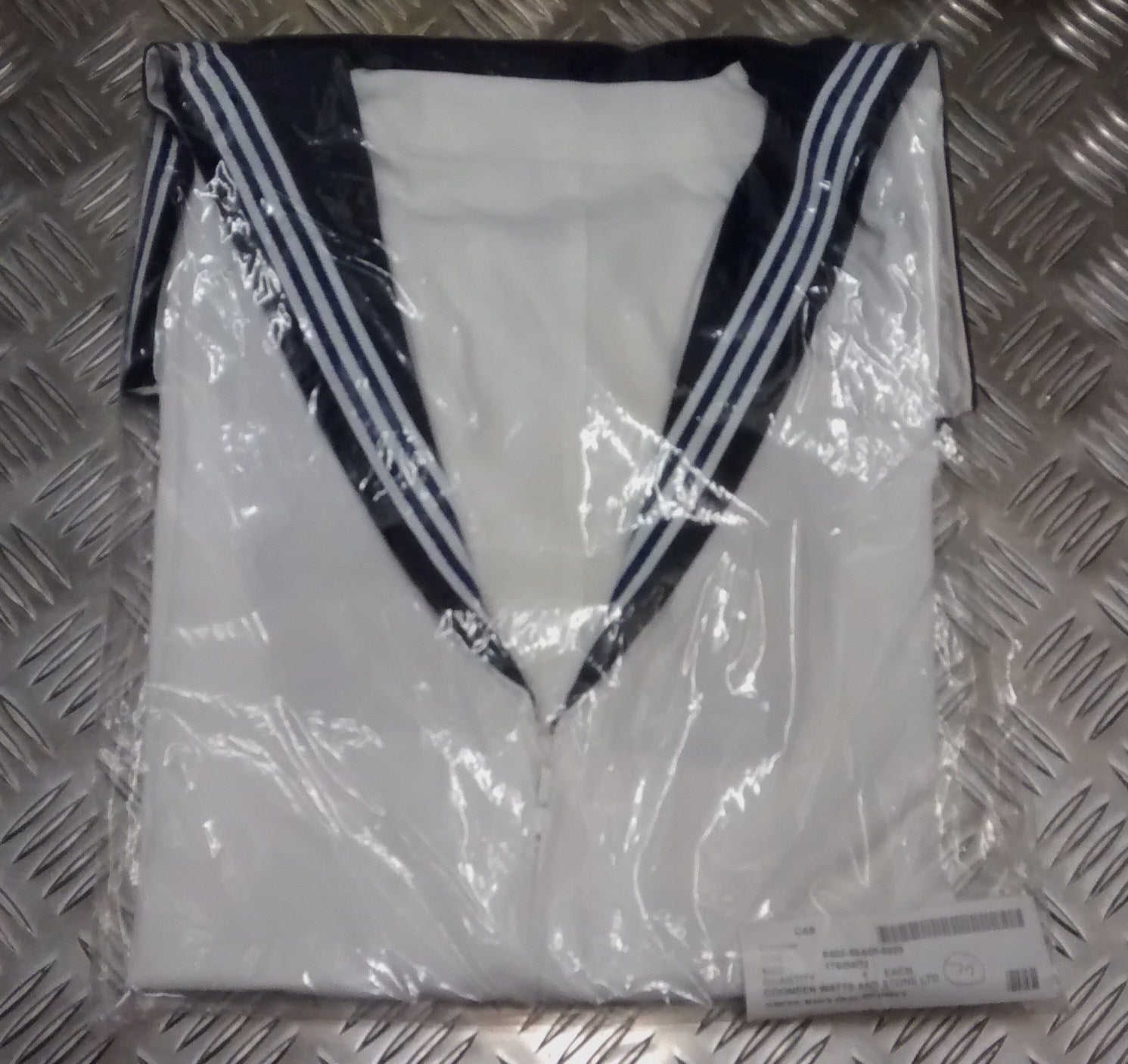 Royal Navy Class 2 Sailors White Middy Top / Jumper Genuine British - All Sizes