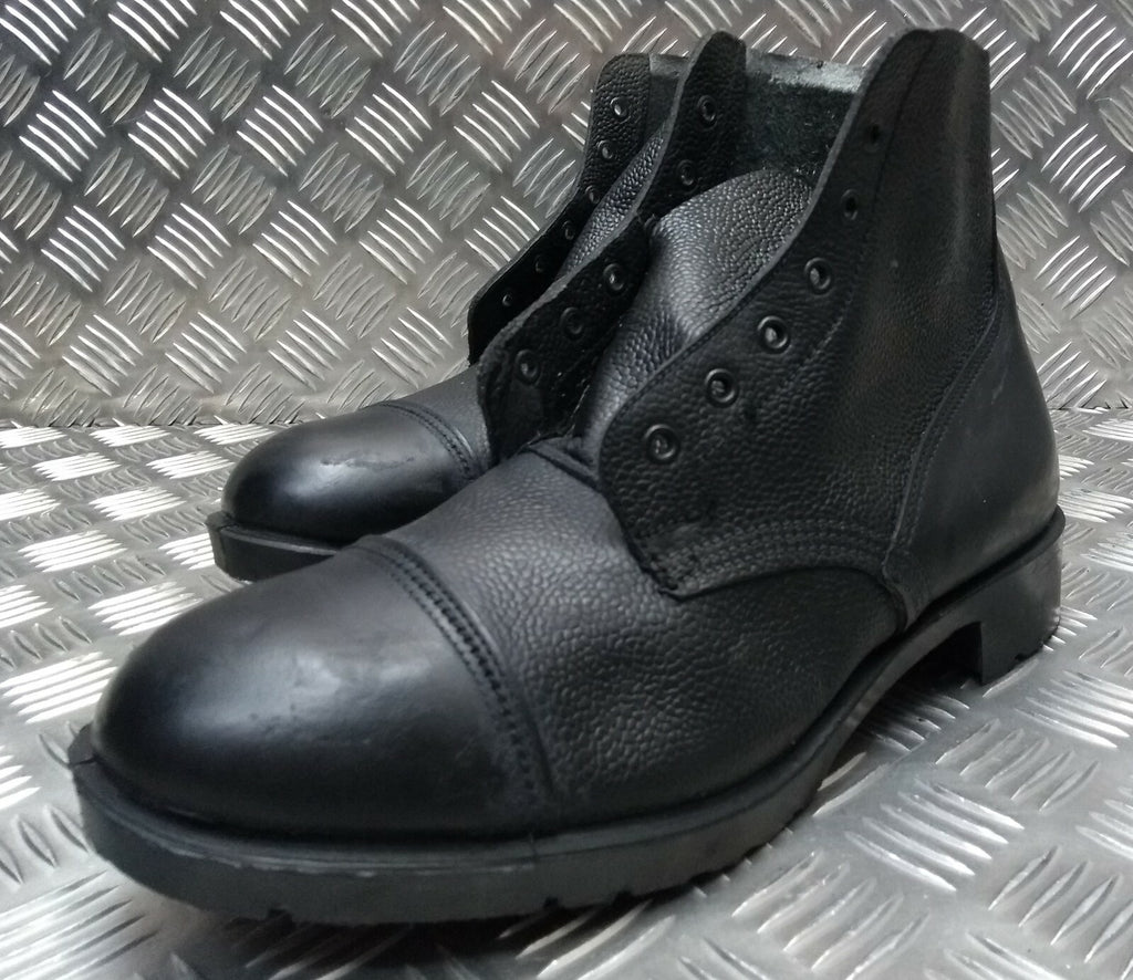 Genuine Vintage 50s Pattern British Army DMS Ankle Parade Boots Smooth Toe