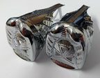 Helmet Top Ornament British Made & Prong Fixings For Various Helmets x 2 NEW
