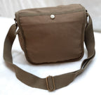 Military Type ARMY Canvas / Haversack Shoulder Bag Festival Military Mid Green