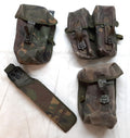 DPM Webbing Pouches Job Lot of 4 Assorted Items For Collectors Spares or Repairs
