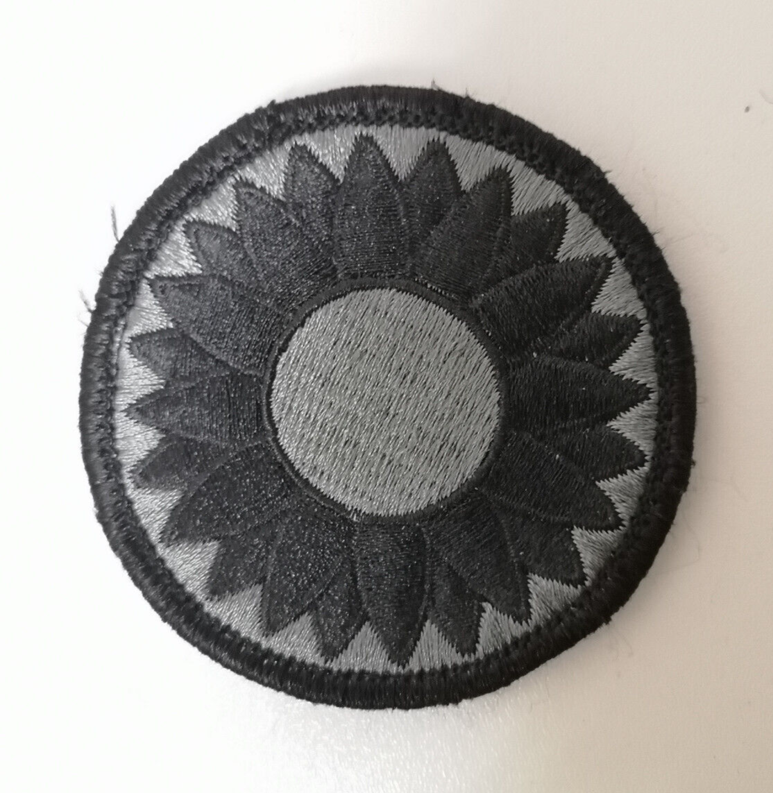 Kansas United States Patch Black Grey - NEW