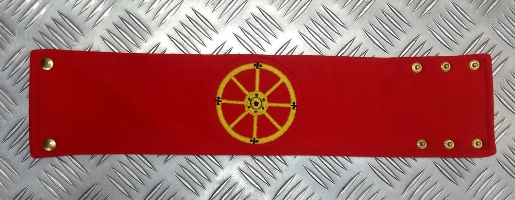 RLC Armband Brassard British Army Pattern Royal Logistic Corps Embroidered Wheel