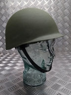 Training Helmet Style Army Green With a MTP DPM or Desert Camo Cover