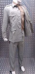 British No6 Army Dress Safari Tropical Suit No Buttons Assorted Sizes NEW