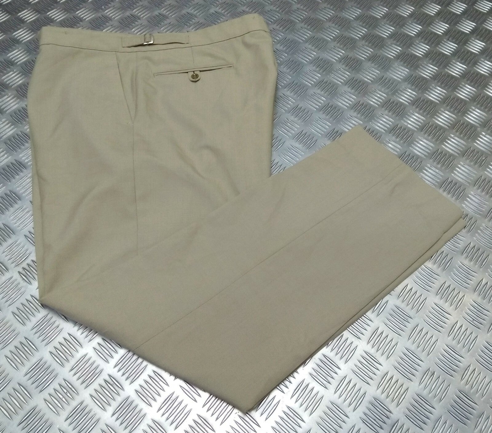 No6 OFC Trousers RAF Royal Air Force / Safari Type Beige Colour Waist 44" Marked