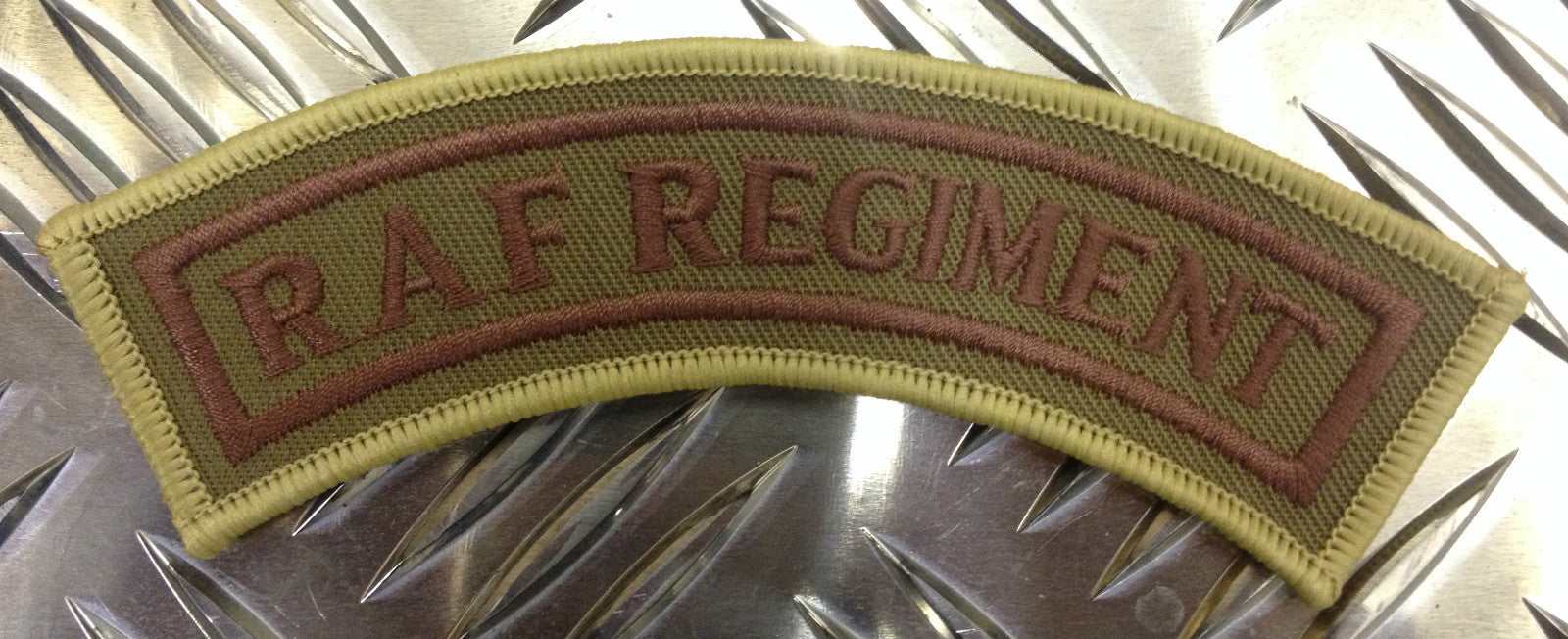 Shoulder Mudguard Badge RAF Royal Air Force Desert / Coyote Patch - Brand NEW