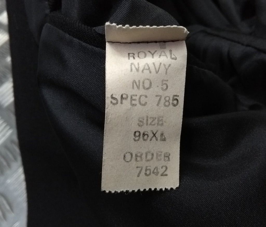 No5 Dress Jacket RN British Naval Style 8 Button Undress 96cm X-long NEW